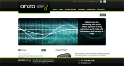 Desktop Screenshot of anza.co.nz